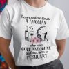 Never Underestimate Woman Loves Golf And Wine Shirt February