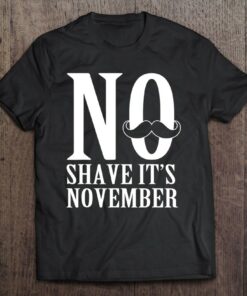 No Shave Its November 1