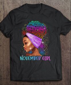 November Black Girl Hair Scorpio Sagittarius Birthday 1