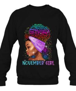November Black Girl Hair Scorpio Sagittarius Birthday 4