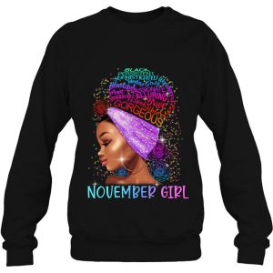 November Black Girl Hair Scorpio Sagittarius Birthday 4