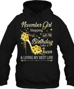 November Girl Stepping Into My Birthday Like A Queen Shoes 2 November Girl Stepping Into My Birthday Like A Queen Shoes 3