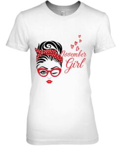 November Girl Wink Eye Woman Face Was Born In November 2