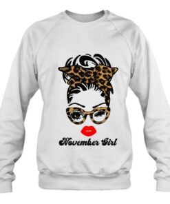 November Girl Woman Face Wink Eyes Lady Face Birthday 4