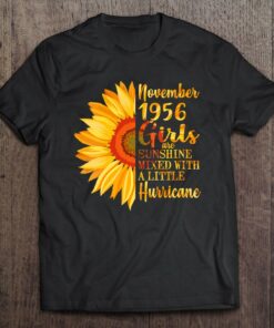 November Girls 1956 Shirt 67Th Birthday Gifts 67 Years Old 1