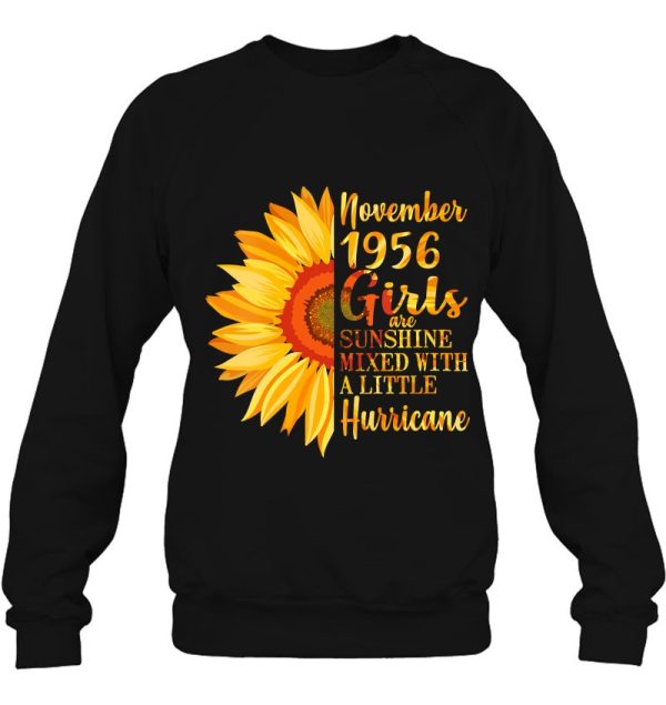 November Girls 1956 Shirt 67Th Birthday Gifts 67 Years Old