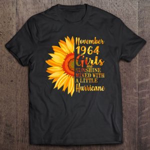 November Girls 1964 Shirt 58Th Birthday Gifts 58 Years Old