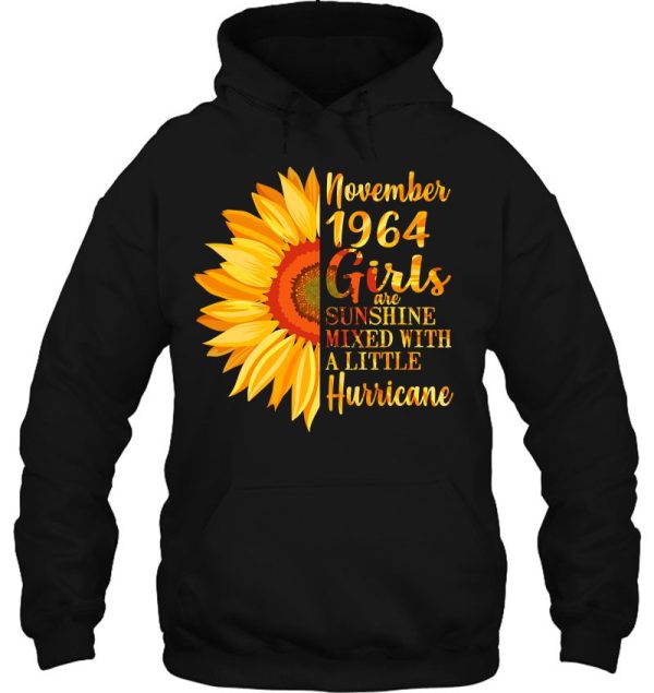 November Girls 1964 Shirt 58Th Birthday Gifts 58 Years Old