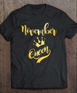 November Queen Birthday Birth Month Beautiful Queen 1