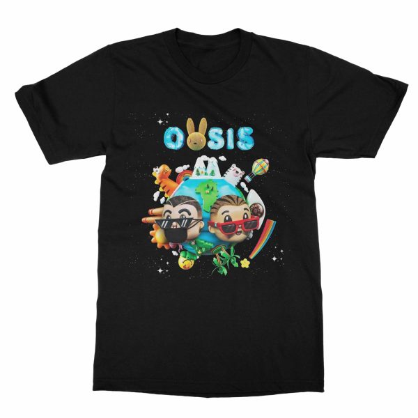 Oasis Bad Bunny and J Balvin T-Shirt