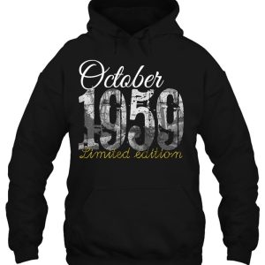 October 1959 Tee 63 Years Old Shirt 1959 63Rd Birthday Gift 3