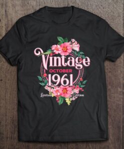 October 1961 Birthday Gift 61St Birthday Flowers Limited Edition 1