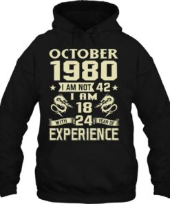 October 1980 I Am Not 42 I Am 18 With 24 Years Of Experience 2 October 1980 I Am Not 42 I Am 18 With 24 Years Of Experience 3