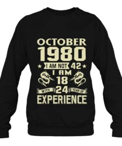 October 1980 I Am Not 42 I Am 18 With 24 Years Of Experience 3 October 1980 I Am Not 42 I Am 18 With 24 Years Of Experience 4