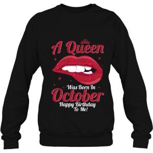 October Birthday Shirts For Women Girls Queen Born In October 4