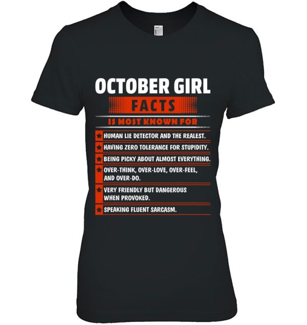 October Girl Gift Facts Is Most Known For Human Lie Detector