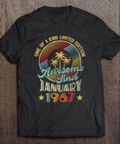 One Of A Kind Awesome Since January 1967 56Th Birthday 1