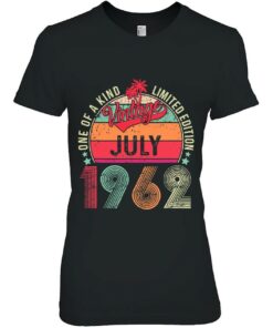 One Of A Kind Limited Edition Vintage July 1962 Birthday 1