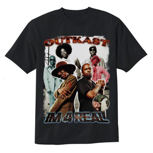 Outkast Im 4 Real Vintage Style T-Shirt