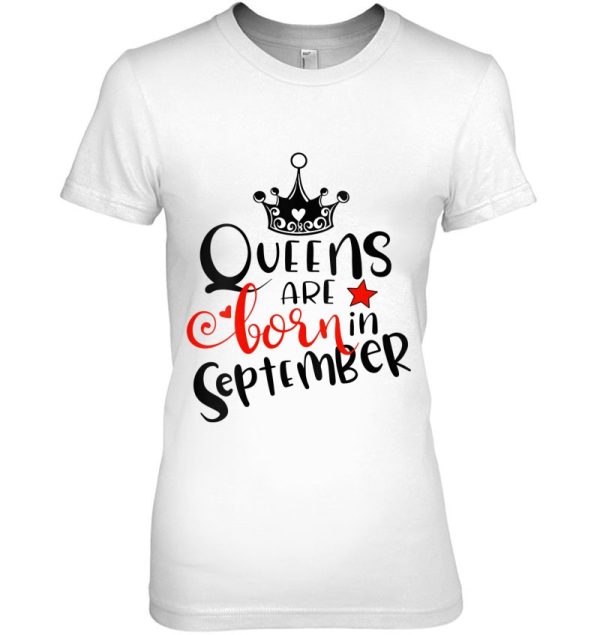 Perfect Queens Born In September Birthday Gift For Women