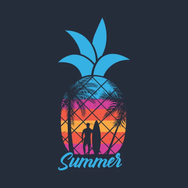 Pineapple holiday Summer 2022 T-Shirt