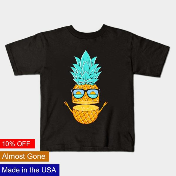 Pineapple summer sunglasses shirt