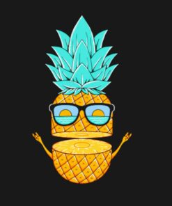 Pineapple summer sunglasses shirt 2