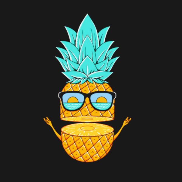 Pineapple summer sunglasses shirt
