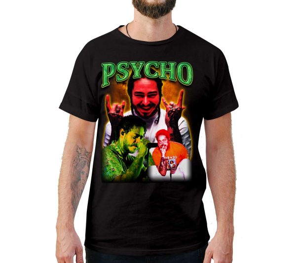 Psycho Vintage Style T-Shirt