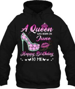 Queen Was Born In June Cute Funny Happy Birthday Gifts 3