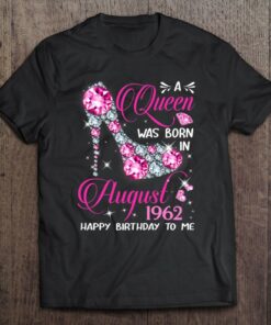 Queens Are Born In August 1962 60Th Birthday Gift 1
