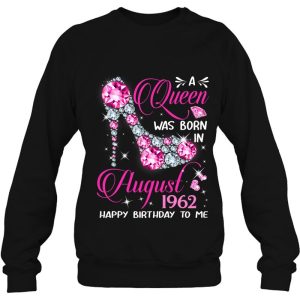 Queens Are Born In August 1962 60Th Birthday Gift 4