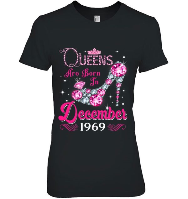 Queens Are Born In December 1969 53Rd Birthday Gift