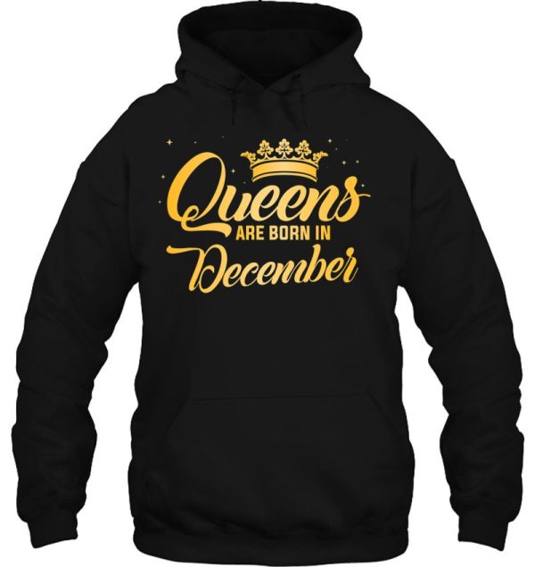 Queens Are Born In December Women Birthday Gift