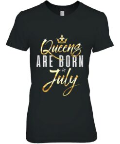 Queens Are Born In July Birthday Gift For Women And Girls Tank Top 2
