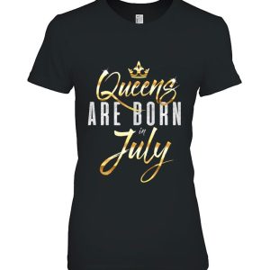 Queens Are Born In July Birthday Gift For Women And Girls Tank Top