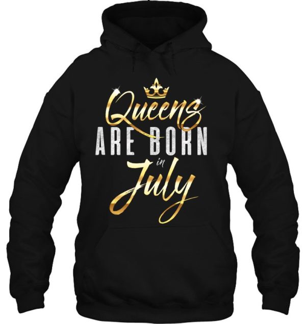 Queens Are Born In July Birthday Gift For Women And Girls Tank Top