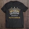 Queens Are Born In November – Cute Girls Birthday Gift