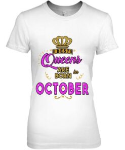 Queens Are Born In October Cute Colorful Bright 1 Queens Are Born In October Cute Colorful Bright 2