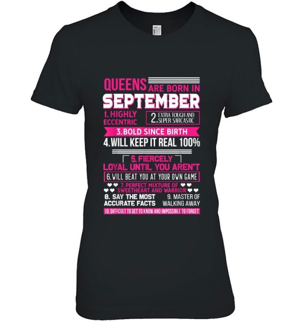 Queens Are Born In September 10 Facts Funny Birthday Party