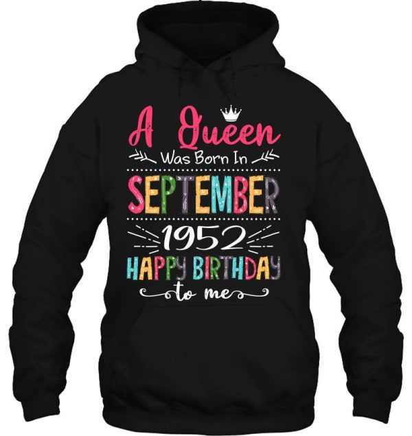 Queens Are Born In September 1952 70Th Birthday For Girl