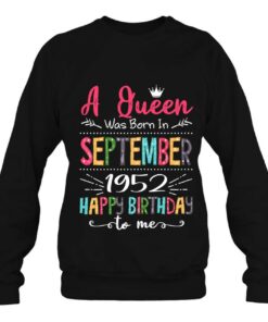 Queens Are Born In September 1952 70Th Birthday For Girl 4