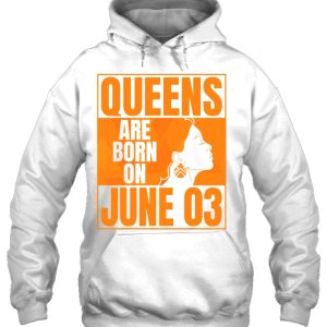 Queens Are Born On June 3Rd Bday Print Queen June 3 Birthday 3