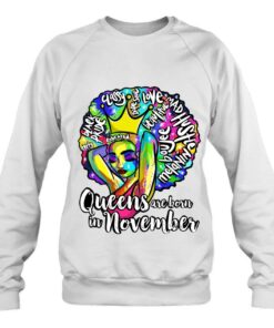 Queens Born November Black Girl Scorpio Saggittarius Gift 4