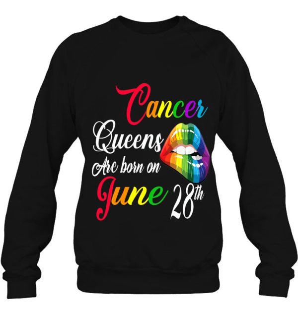 Rainbow Queens Are Born On June 28Th Cancer Girl Birthday