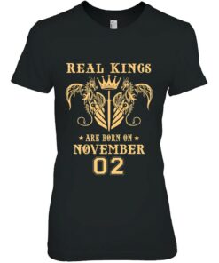 Real Kings Are Born In November 02Nd Birthday Gift 1 Real Kings Are Born In November 02Nd Birthday Gift 2