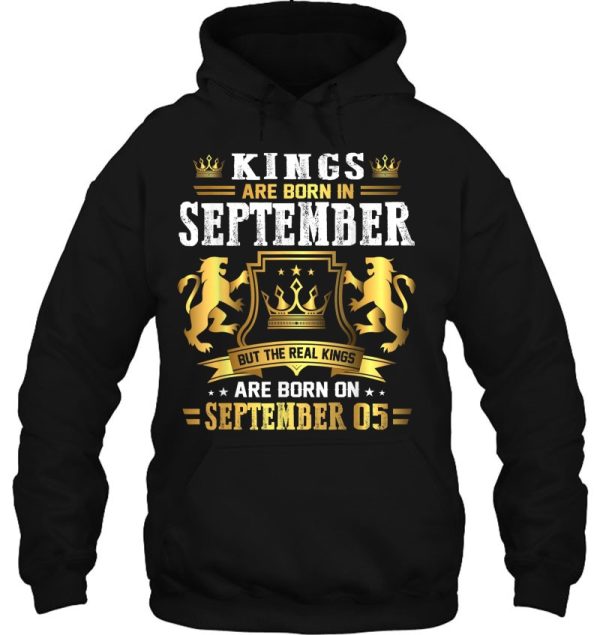 Real Kings Are Born On September 5Th Birthday Gift