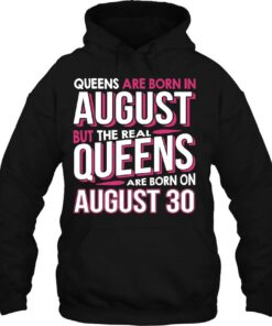 Real Queens Are Born On August 30 30Th Birthday Gift 3