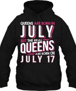 Real Queens Are Born On July 17 17Th Birthday Gifts 3