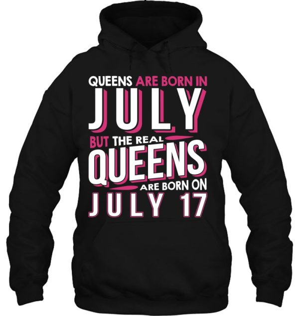 Real Queens Are Born On July 17 17Th Birthday Gifts